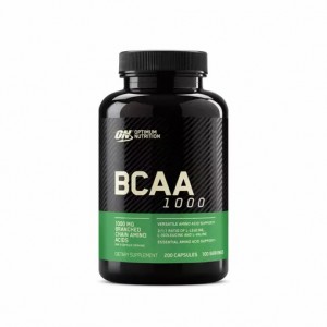 Optimum Nutrition BCAA 1000 200 Capsules (100 Servings) Romania | 8736-FWBXD