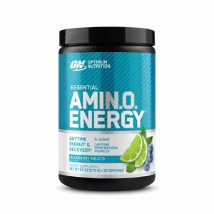 Optimum Nutrition ESSENTIAL AMIN.O. ENERGY® Blueberry Mojito 0.6 lb (30 Servings) Romania | 1802-LNPWD