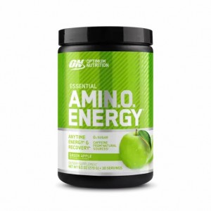 Optimum Nutrition ESSENTIAL AMIN.O. ENERGY® Green Apple 0.6 lb (30 Servings) Romania | 5978-HCNEG