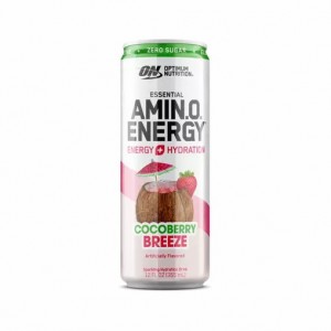 Optimum Nutrition ESSENTIAL AMIN.O. ENERGY+ Electrolytes Sparkling *new* Cocoberry Breeze 355ml * 12 Cans (12 Servings) Romania | 0481-ITDFH