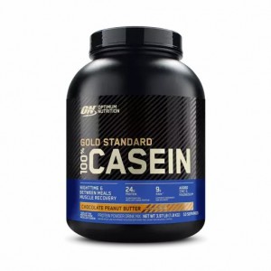 Optimum Nutrition GOLD STANDARD® 100% Casein Chocolate Peanut Butter 4 lb (53 Servings) Romania | 1387-ZOUYP