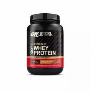 Optimum Nutrition GOLD STANDARD 100% WHEY™ *new* Caramel Macchiato 2 lb (28 Servings) Romania | 5937-NGHJS