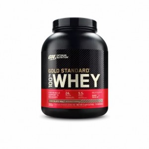 Optimum Nutrition GOLD STANDARD 100% WHEY™ Chocolate Malt 5 lb (73 Servings) Romania | 2396-MYNEB