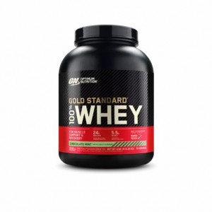 Optimum Nutrition GOLD STANDARD 100% WHEY™ Chocolate Mint 5 lb (70 Servings) Romania | 4506-WPKFE