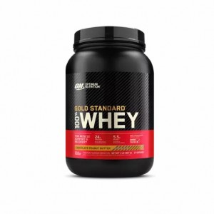 Optimum Nutrition GOLD STANDARD 100% WHEY™ Chocolate Peanut Butter 2 lb (27 Servings) Romania | 4637-JEALP