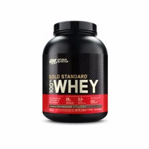 Optimum Nutrition GOLD STANDARD 100% WHEY™ Double Rich Chocolate 4 lb (58 Servings) Romania | 3470-IBQYE