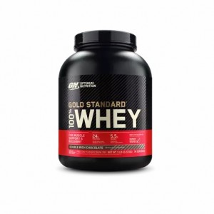 Optimum Nutrition GOLD STANDARD 100% WHEY™ Double Rich Chocolate 5 lb (74 Servings) Romania | 3104-EQGDU