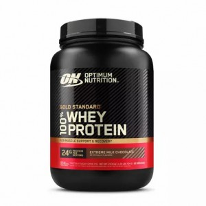 Optimum Nutrition GOLD STANDARD 100% WHEY™ Extreme Milk Chocolate 1.5 lb (22 Servings) Romania | 0147-DYTXR