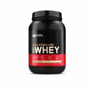 Optimum Nutrition GOLD STANDARD 100% WHEY™ Vanilla Ice Cream 2 lb (29 Servings) Romania | 5903-JTOYZ