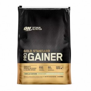 Optimum Nutrition GOLD STANDARD® Pro Gainer Vanilla Custard 10.19 lb (28 Servings) Romania | 9140-VUGCL