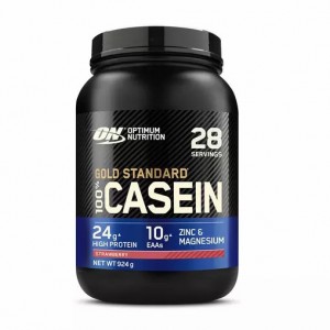 Optimum Nutrition Gold Standard 100% Casein Strawberry Delight 924 grams (28 Servings) Romania | 4358-GCHMK