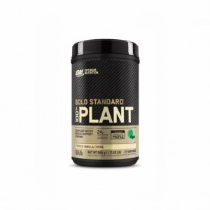 Optimum Nutrition Gold Standard 100% Plant Based Protein French Vanilla Creme 684 grams (21 Servings) Romania | 7593-PYASB