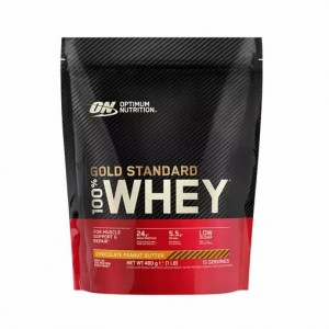 Optimum Nutrition Gold Standard 100% Whey Protein Powder Chocolate Peanut Butter 480 grams (15 Servings) Romania | 5203-SZGIP