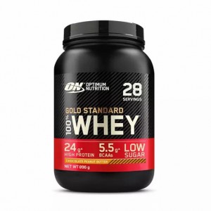 Optimum Nutrition Gold Standard 100% Whey Protein Powder Chocolate Peanut Butter 896 grams (28 Servings) Romania | 5648-IHKUE