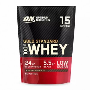 Optimum Nutrition Gold Standard 100% Whey Protein Powder Double Rich Chocolate 465 grams (15 Servings) Romania | 8517-AKSFY