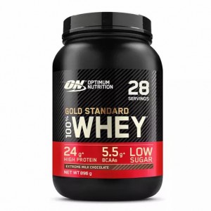 Optimum Nutrition Gold Standard 100% Whey Protein Powder Extreme Milk Chocolate 896 grams (28 Servings) Romania | 5837-SAJCQ