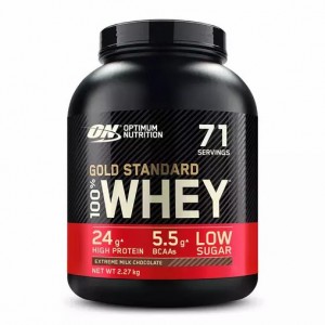 Optimum Nutrition Gold Standard 100% Whey Protein Powder Extreme Milk Chocolate 2.27 kg (71 Servings) Romania | 8743-DOBWK