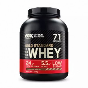 Optimum Nutrition Gold Standard 100% Whey Protein Powder Chocolate Hazelnut 2.27 kg (71 Servings) Romania | 3716-CYWOG