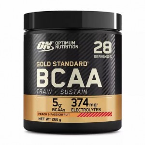 Optimum Nutrition Gold Standard BCAA Train + Sustain Peach & Passion Fruit 266 grams (28 Servings) Romania | 7523-DSPTL