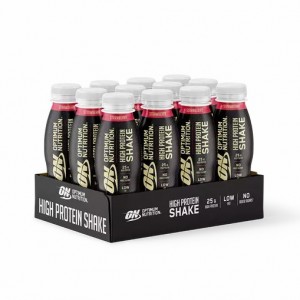 Optimum Nutrition High Protein Shake Elite Strawberry 3300 ml (12 pieces) Romania | 1872-SLYXD