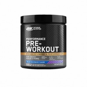 Optimum Nutrition Performance Pre-Workout Blue Raspberry 285g Romania | 5269-IZGUH