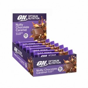 Optimum Nutrition Protein Bar Nutty Chocolate Caramel 700 grams (10 Bars) Romania | 4593-RHVGL