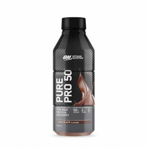 Optimum Nutrition Pure Pro 50 Chocolate 508ml (12 bottles) Romania | 6720-CLMOB