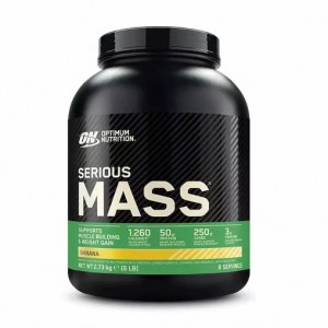 Optimum Nutrition Serious Mass Banana 2.73 kg (8 Servings) Romania | 3249-YHPLA