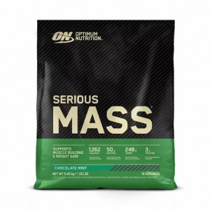 Optimum Nutrition Serious Mass Chocolate Mint 5.45 kg (16 Servings) Romania | 3182-JQFYM