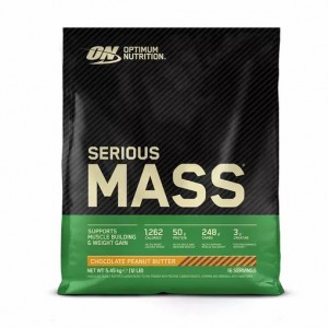 Optimum Nutrition Serious Mass Chocolate Peanut Butter 5.45 kg (16 Servings) Romania | 1425-GDNSP