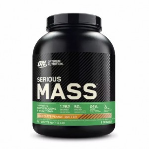 Optimum Nutrition Serious Mass Gainer Chocolate Peanut Butter 2.73 kg (8 Servings) Romania | 0813-UBHSE