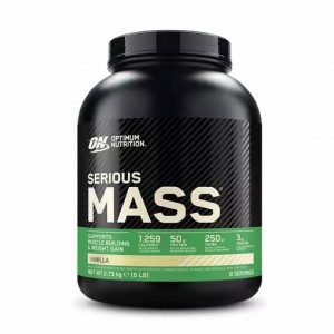 Optimum Nutrition Serious Mass Gainer Vanilla 2.73 kg (8 Servings) Romania | 2491-RDPJN