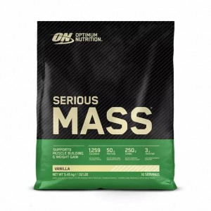 Optimum Nutrition Serious Mass Gainer Vanilla 5.45 kg (16 Servings) Romania | 6245-LDXJR