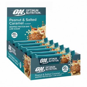 Optimum Nutrition Whipped Protein Bar Peanut And Salted Caramel 600 grams (10 Bars) Romania | 6847-BKUGS