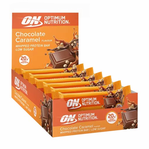 Optimum Nutrition Chocolate Caramel Whipped Protein Bar Elite 600 grams (10 Bars) - Notify me Romania | 0423-ATHFJ