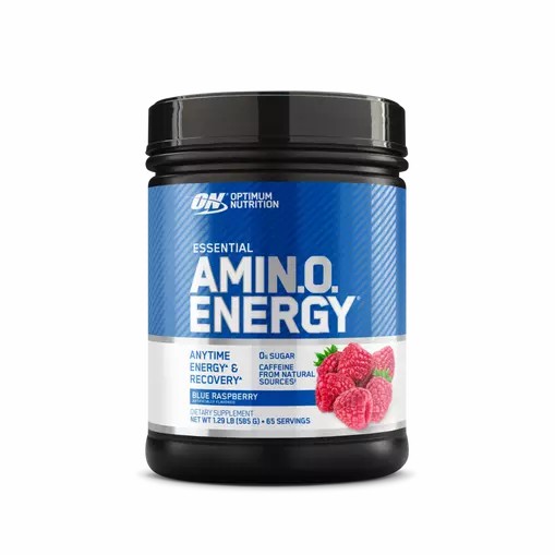 Optimum Nutrition ESSENTIAL AMIN.O. ENERGY® Blue Raspberry 1.29 lb (65 Servings) Romania | 2137-JVKMN