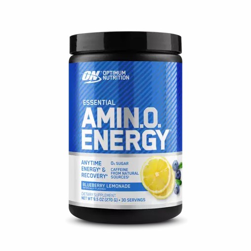 Optimum Nutrition ESSENTIAL AMIN.O. ENERGY® Blueberry Lemonade 0.6 lb (30 Servings) Romania | 7623-MLJWB