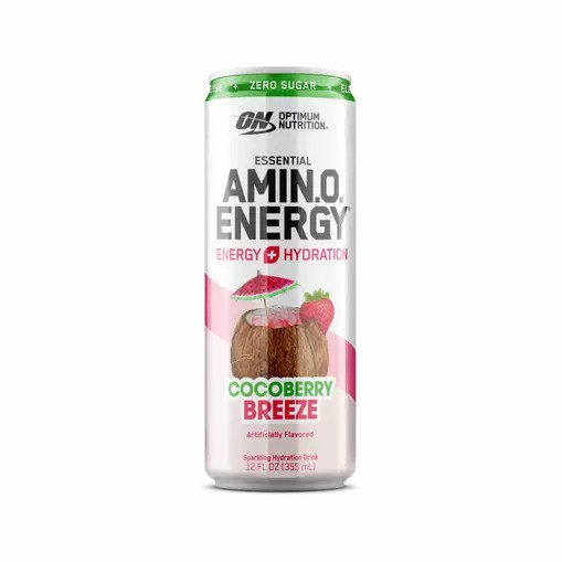 Optimum Nutrition ESSENTIAL AMIN.O. ENERGY+ Electrolytes Sparkling *new* Cocoberry Breeze 355ml * 12 Cans (12 Servings) Romania | 0481-ITDFH