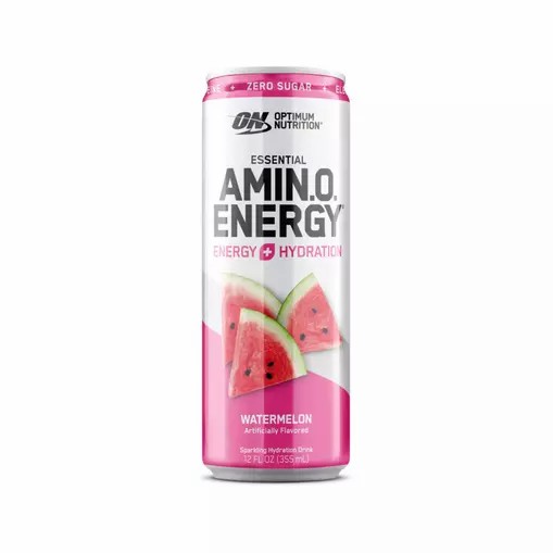 Optimum Nutrition ESSENTIAL AMIN.O. ENERGY+ Electrolytes Sparkling Watermelon 355ml * 12 Cans (12 Servings) Romania | 4032-XNCEJ