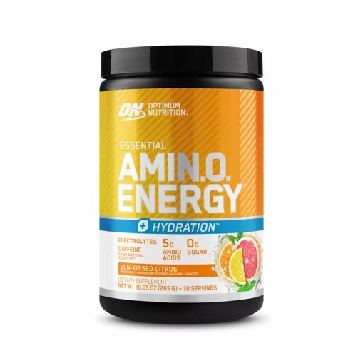 Optimum Nutrition Essential AMIN.O. ENERGY + Electrolytes *new* Sun-kissed Citrus 0.63 lb (30 Servings) Romania | 7254-VZXML