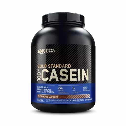 Optimum Nutrition GOLD STANDARD® 100% Casein Chocolate Supreme 4 lb (53 Servings) Romania | 2037-SGVZL