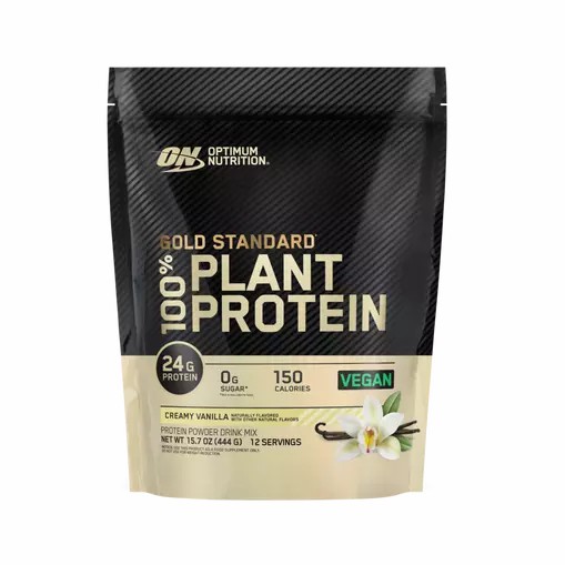 Optimum Nutrition GOLD STANDARD® 100% Plant Creamy Vanilla 0.98 lb (12 Servings) Romania | 5736-SMWCJ