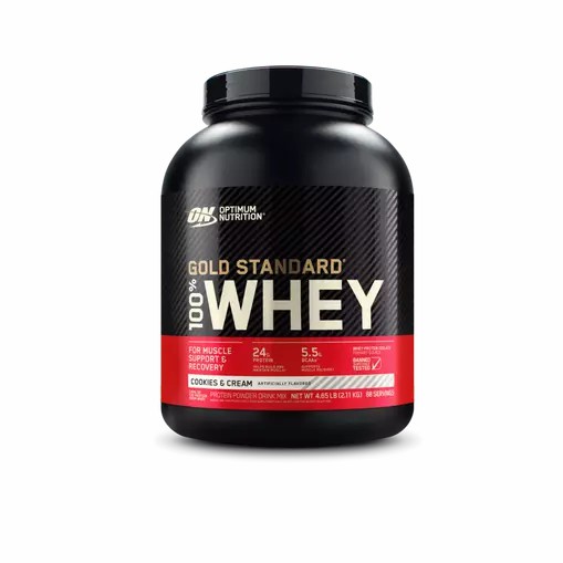 Optimum Nutrition GOLD STANDARD 100% WHEY™ Cookies & Cream 5 lb (68 Servings) Romania | 2157-FGXMT