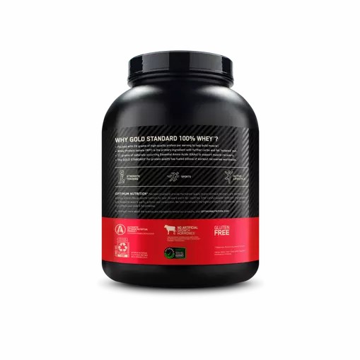 Optimum Nutrition GOLD STANDARD 100% WHEY™ Delicious Strawberry 5 lb (73 Servings) Romania | 5318-HIXZK