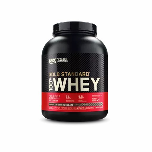 Optimum Nutrition GOLD STANDARD 100% WHEY™ Double Rich Chocolate 5 lb (74 Servings) Romania | 3104-EQGDU