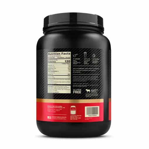 Optimum Nutrition GOLD STANDARD 100% WHEY™ French Vanilla Creme 1.5 lb (22 Servings) Romania | 9487-IFVRN