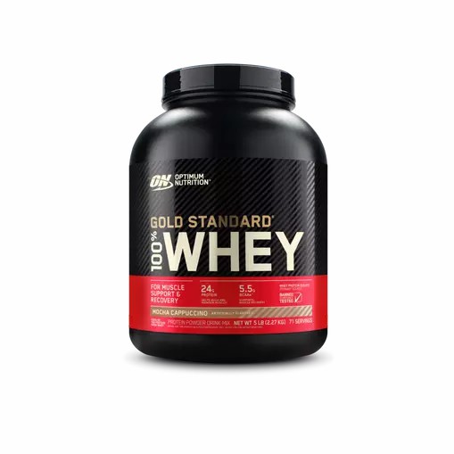 Optimum Nutrition GOLD STANDARD 100% WHEY™ Mocha Cappuccino 5 lb (71 Servings) Romania | 8254-FGMDE