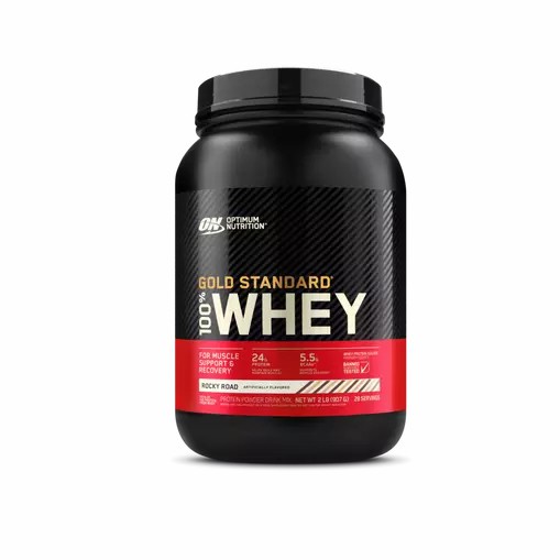 Optimum Nutrition GOLD STANDARD 100% WHEY™ Rocky Road 2 lb (28 Servings) Romania | 2156-SPAMD