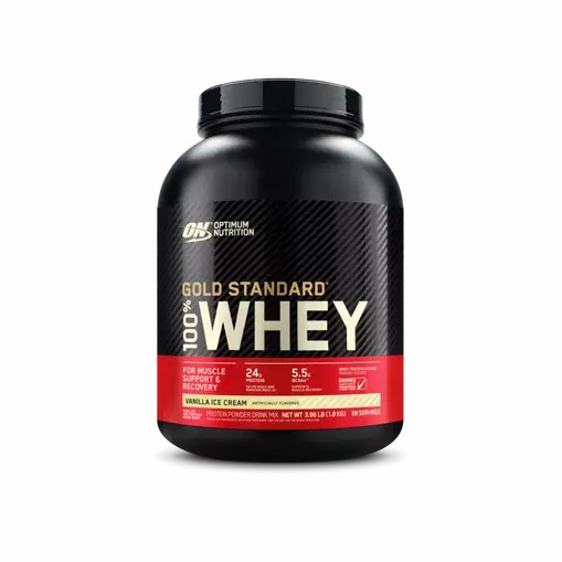 Optimum Nutrition GOLD STANDARD 100% WHEY™ Vanilla Ice Cream 4 lb (58 Servings) Romania | 9730-IVPWE