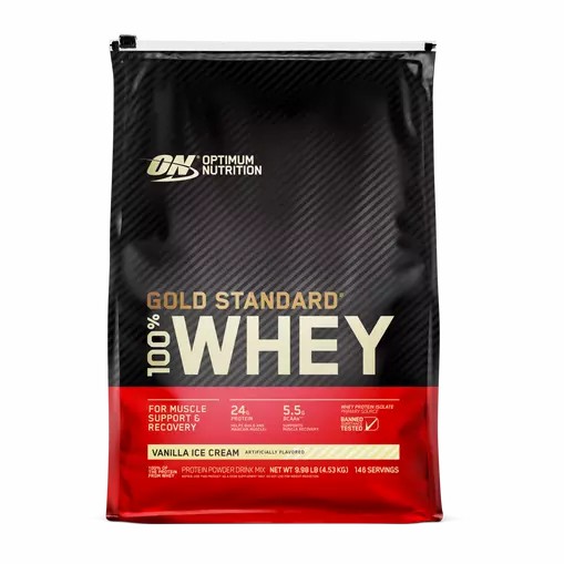 Optimum Nutrition GOLD STANDARD 100% WHEY™ Vanilla Ice Cream 10 lb - Notify me Romania | 3124-ZXCGP